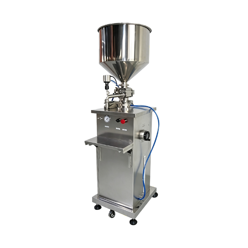 Full Pneumatic Single-Head Piston Filling Machine for Cosmetic Cream