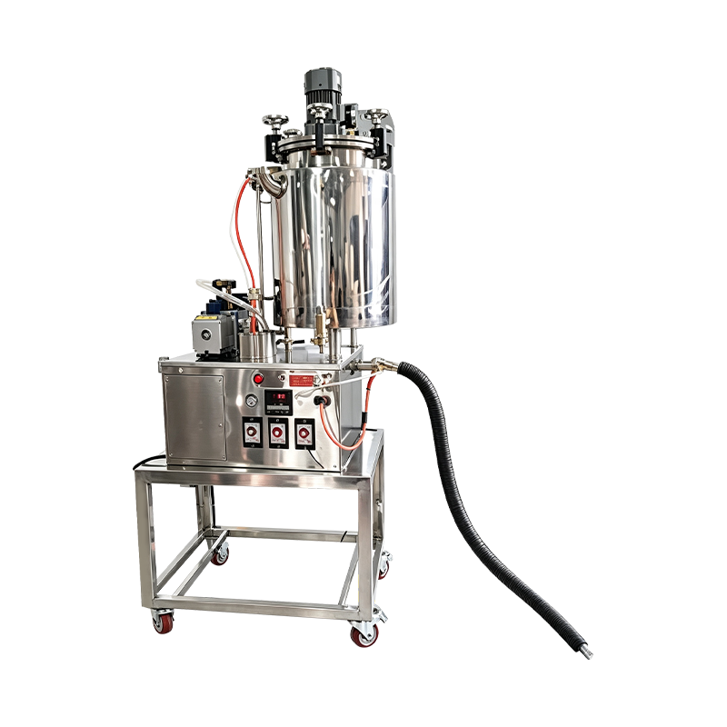 Semi-automatic Heated Vacuum Filling Machine for Cosmetic Mascara