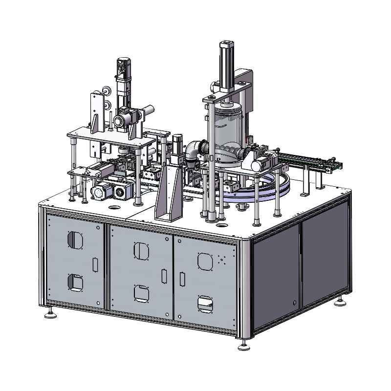 Fully Automatic High-Viscosity Cosmetic Powder Pressing Machine