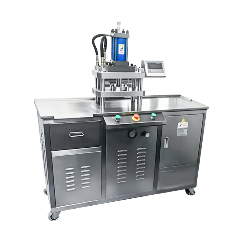 Semi-automatic Top Pressing Hydraulic Powder Compacting Machine For Makeup