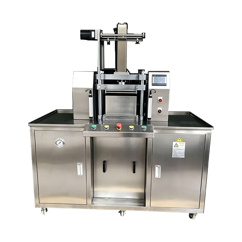 Automatic Down-pressing Cosmetic Powder Compact Machine with Auto Feeding